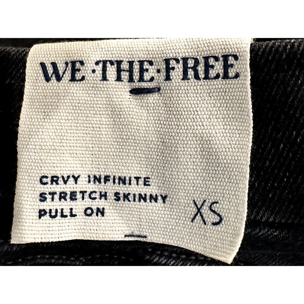 We The Free – CRVY Infinite Stretch Skinny Pull-On Jeans (Black) – Size XS - Picture 5 of 7